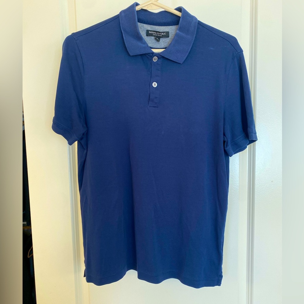 Banana Republic luxury touch polo